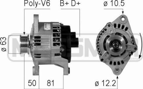 Messmer 210760A - Генератор autocars.com.ua