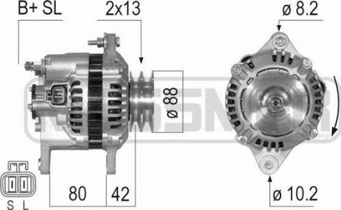 Messmer 210767A - Генератор autocars.com.ua