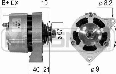 Messmer 210769A - Генератор avtokuzovplus.com.ua