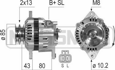 Messmer 210794A - Генератор avtokuzovplus.com.ua