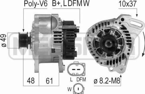 Messmer 210795A - Генератор avtokuzovplus.com.ua