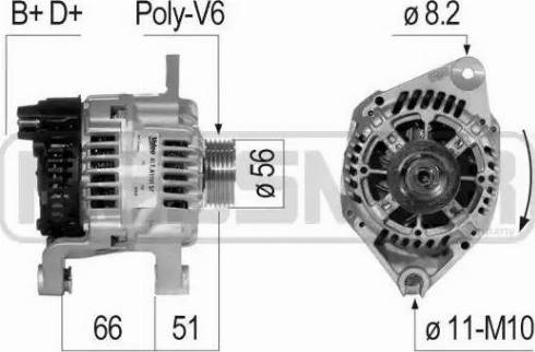 Messmer 210824 - Генератор autocars.com.ua