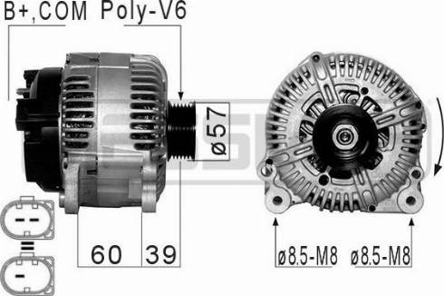 Messmer 210831A - Генератор avtokuzovplus.com.ua