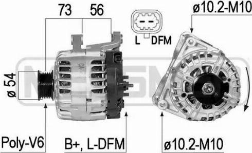 Messmer 210832 - Генератор autocars.com.ua