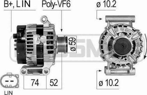 Messmer 210835A - Генератор avtokuzovplus.com.ua