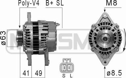 Messmer 210837A - Генератор autocars.com.ua