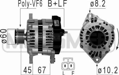 Messmer 210845A - Генератор autocars.com.ua