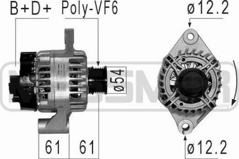 Messmer 210854A - Генератор avtokuzovplus.com.ua