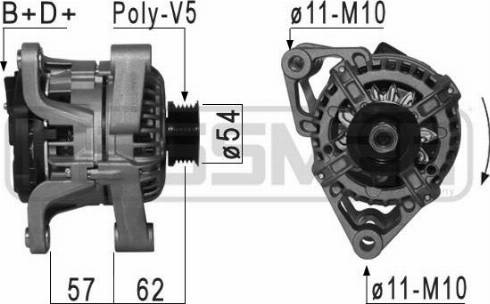 Messmer 210866A - Генератор autocars.com.ua