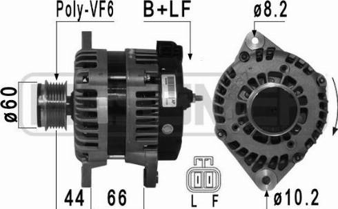 Messmer 210945A - Генератор avtokuzovplus.com.ua