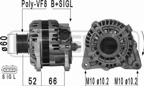 Messmer 210954A - Генератор avtokuzovplus.com.ua