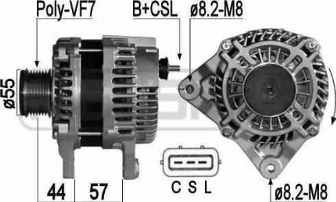 Messmer 210957 - Генератор avtokuzovplus.com.ua