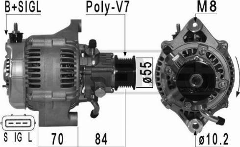 Messmer 210961A - Генератор autocars.com.ua