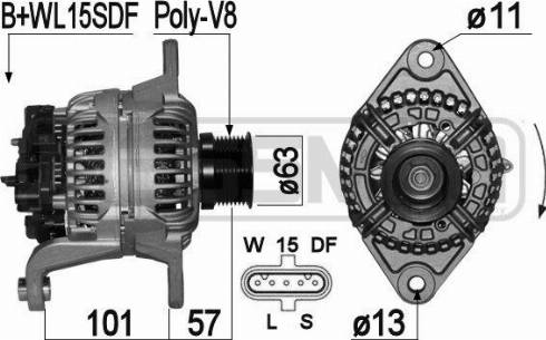 Messmer 210966A - Генератор avtokuzovplus.com.ua