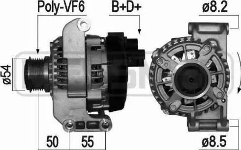 Messmer 210971 - Генератор autocars.com.ua