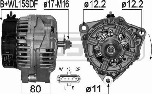 Messmer 210982A - Генератор autocars.com.ua