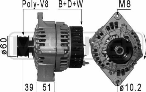 Messmer 210986A - Генератор avtokuzovplus.com.ua