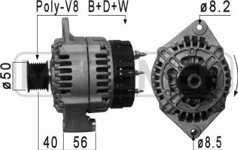 Messmer 210995A - Генератор autocars.com.ua