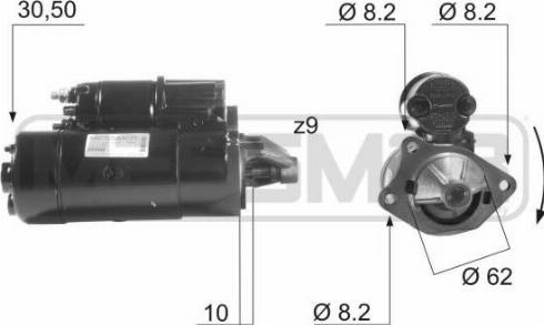 Messmer 220002R - Стартер autocars.com.ua