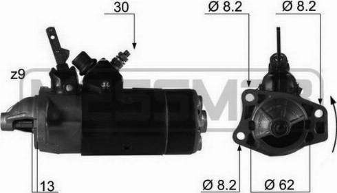 Messmer 220025R - Стартер autocars.com.ua