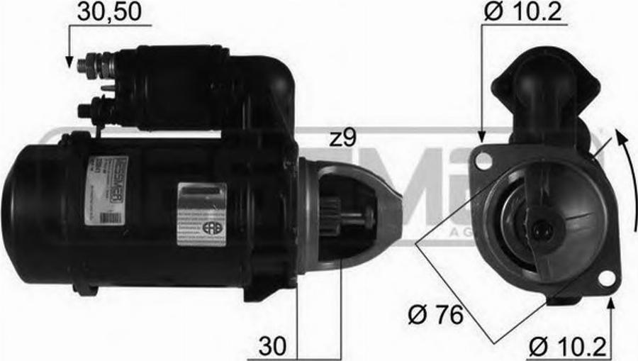 Messmer 220041 - Стартер autodnr.net