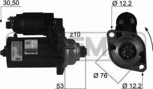 Messmer 220055 - Стартер avtokuzovplus.com.ua