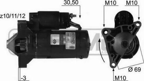 Messmer 220059R - Стартер autocars.com.ua