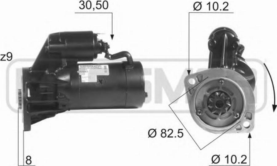 Messmer 220083 - Стартер autodnr.net