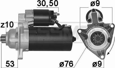 Messmer 220085A - Стартер autocars.com.ua