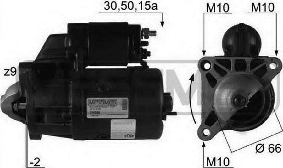 Messmer 220098 - Стартер autodnr.net