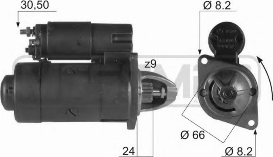 Messmer 220114 - Стартер avtokuzovplus.com.ua