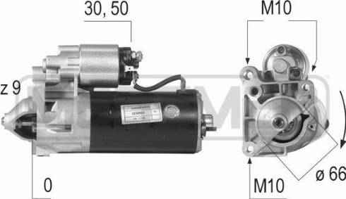 Messmer 220116A - Стартер autocars.com.ua