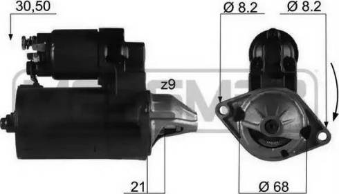 Messmer 220129 - Стартер autodnr.net