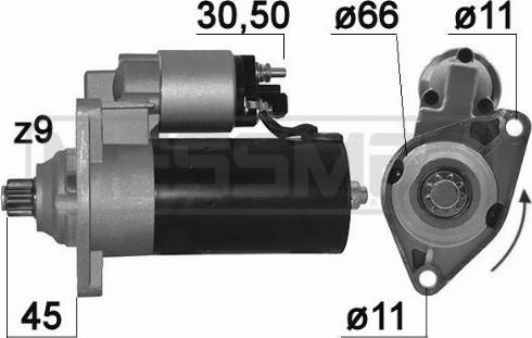 Messmer 220130R - Стартер autocars.com.ua