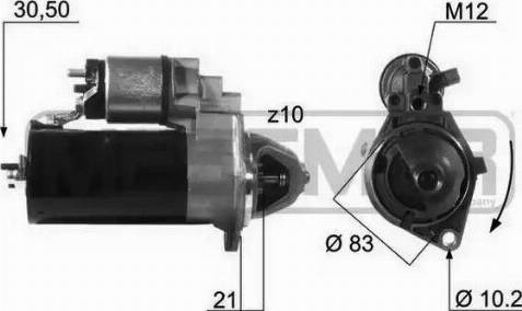 Messmer 220132 - Стартер autocars.com.ua