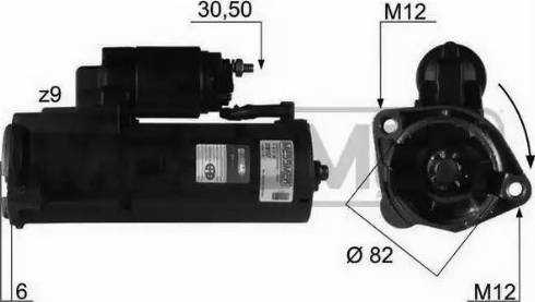 Messmer 220 137 - Стартер autocars.com.ua