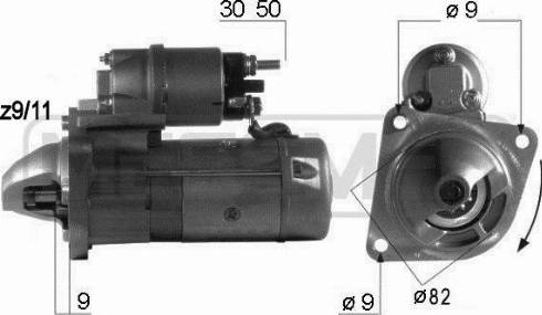 Messmer 220155R - Стартер avtokuzovplus.com.ua