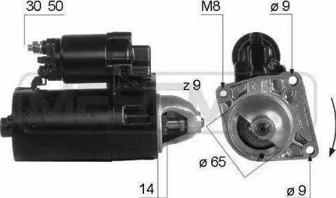 Messmer 220182 - Стартер autocars.com.ua