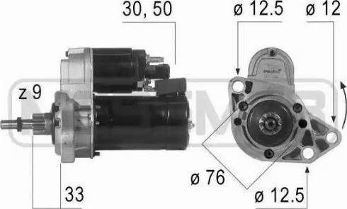 Messmer 220190 - Стартер autocars.com.ua