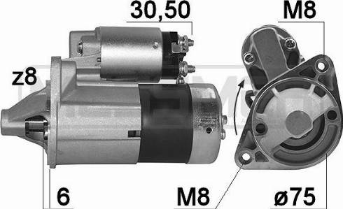 Messmer 220194A - Стартер avtokuzovplus.com.ua