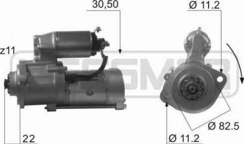 Messmer 220195A - Стартер autocars.com.ua