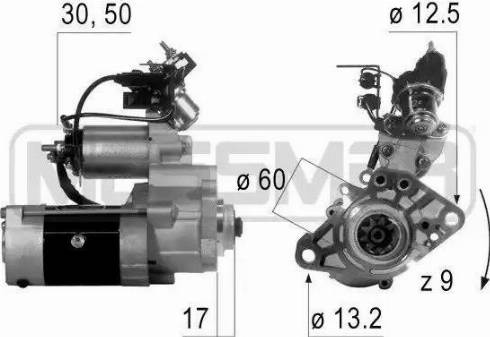 Messmer 220200 - Стартер autocars.com.ua