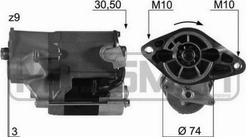 Messmer 220205R - Стартер autocars.com.ua