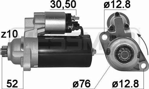 Messmer 220212A - Стартер autodnr.net