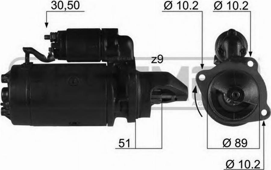 Messmer 220232 - Стартер autodnr.net