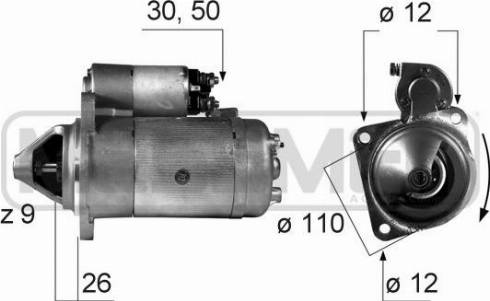 Messmer 220262A - Стартер autocars.com.ua