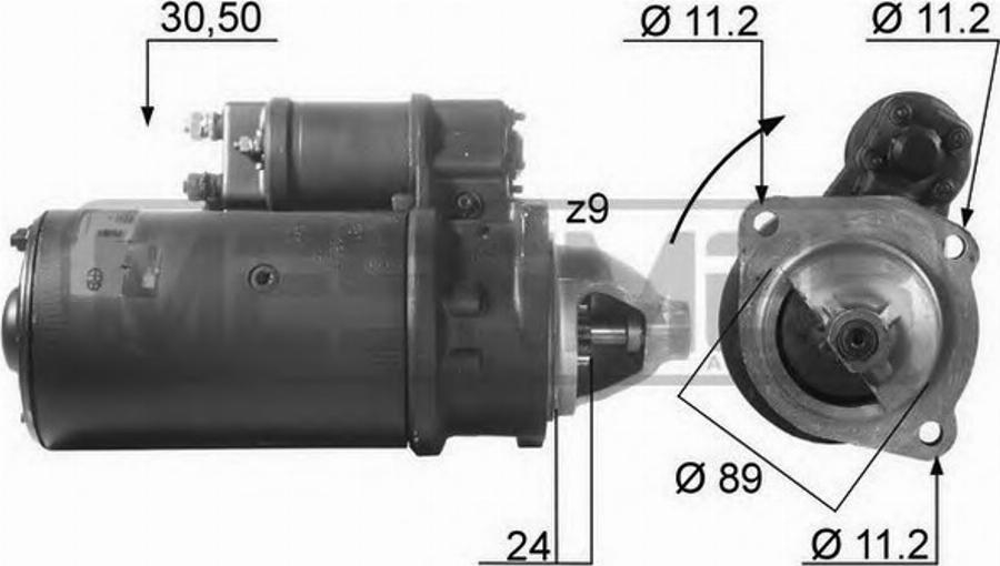 Messmer 220307 - Стартер autodnr.net