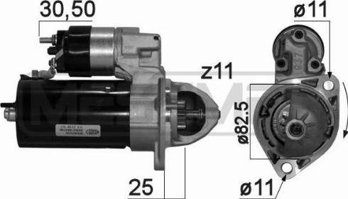 Messmer 220333A - Стартер autodnr.net