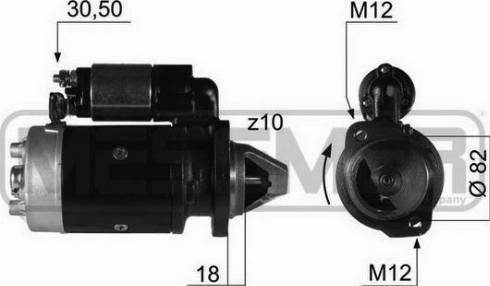 Messmer 220347A - Стартер autocars.com.ua