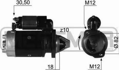 Messmer 220347 - Стартер autocars.com.ua